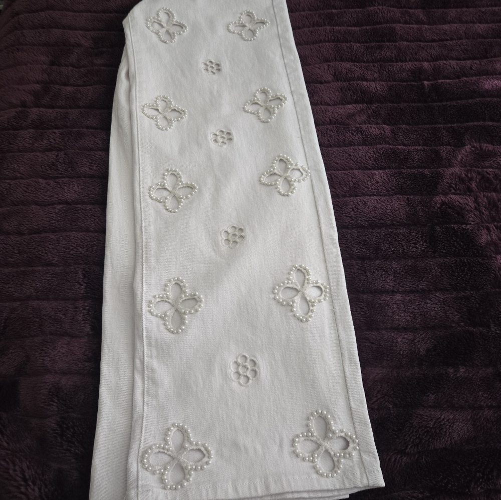NWT Noli Beaded Jeans, Size 30 - Picture 5 of 7